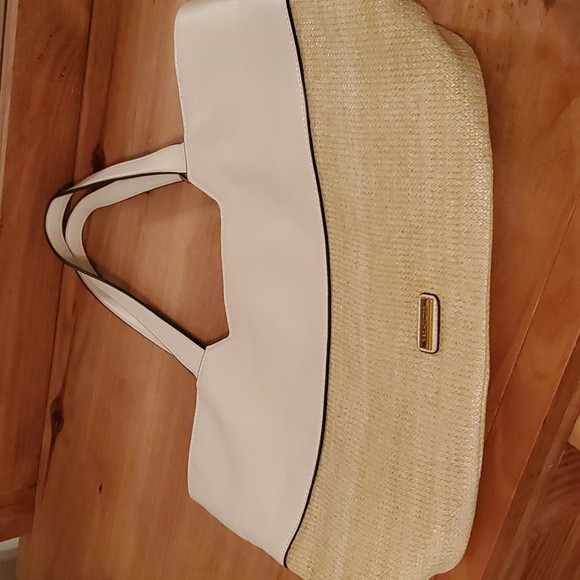 NWOT Rachel Zoe Gwen Straw Tote Bag - Picture 6 of 11